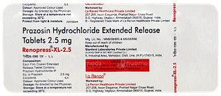 Renopress Xl 2.5 Tablet 10