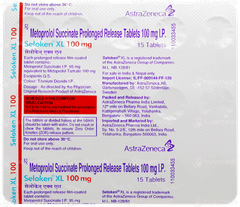 Seloken Xl 100mg Tablet 15 Seloken Xl 100mg Tablet 15