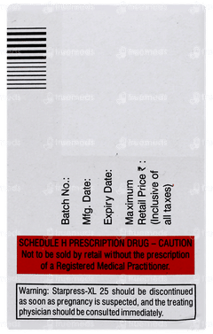 Starpress Xl 25 Tablet 15 Starpress Xl 25 Tablet 15