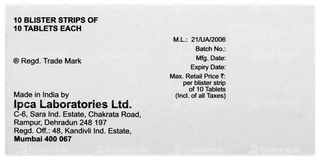 Vinicor Xl 100 Tablet 10