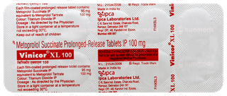 Vinicor Xl 100 Tablet 10