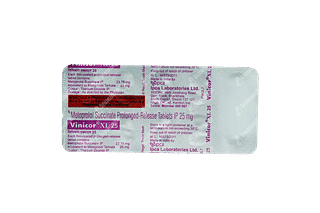 Vinicor Xl 25 MG Tablet 10