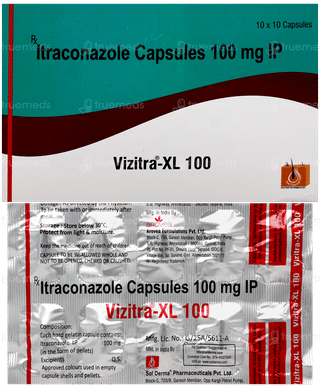 Vizitra Xl 100 Capsule 10