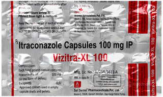 Vizitra Xl 100 Capsule 10
