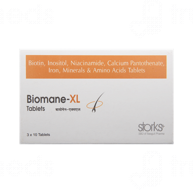 Biomane Xl Tablet 10 - Uses, Side Effects, Dosage, Price | Truemeds