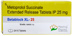 Betablock Xl 25 Tablet 10 Betablock Xl 25 Tablet 10
