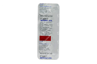 Metopole 25 MG Tablet Xl 10