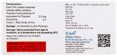Prazonol 2.5 Xl Tablet 10 Prazonol 2.5 Xl Tablet 10