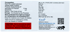 Prazonol 5 Xl Tablet 10 Prazonol 5 Xl Tablet 10