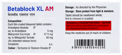 Betablock Xl Am Tablet 10