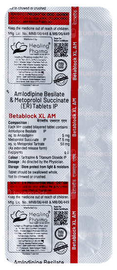 Betablock Xl Am Tablet 10