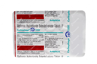 Carbophage 1000 MG Tablet Xr 10