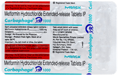 Carbophage Xr 1000 Tablet 10