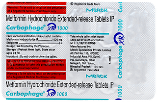 Carbophage Xr 1000 Tablet 10