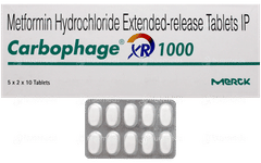 Carbophage Xr 1000 Tablet 10 Carbophage Xr 1000 Tablet 10