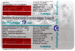 Carbophage Xr 1000 Tablet 10