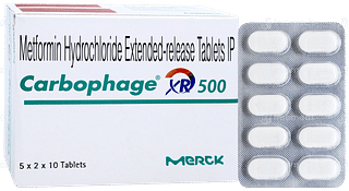 Carbophage Xr 500 Tablet 10