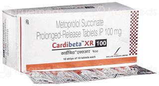 Cardibeta 100 Mg Tablet Xr 10