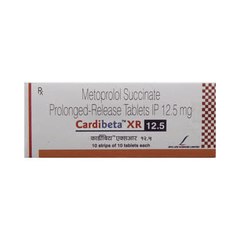 Cardibeta Xr 12.5 Tablet 10 Cardibeta Xr 12.5 Tablet 10
