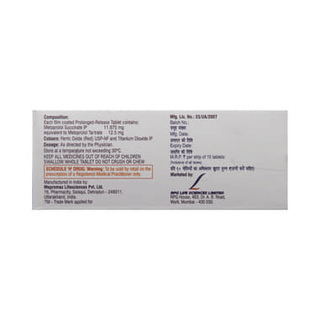 Cardibeta Xr 12.5 Tablet 10