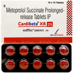 Cardibeta Xr 25 Tablet 10