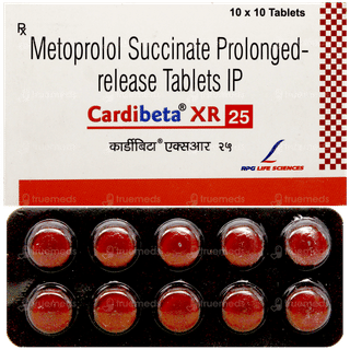 Cardibeta Xr 25 Tablet 10