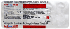 Cardibeta Xr 25 Tablet 10