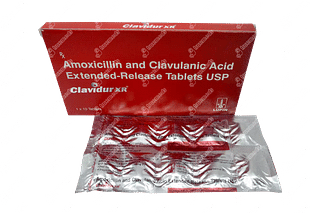 Clavidur 1000/62.5 MG Tablet Xr 10