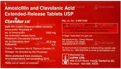 Clavidur Xr Tablet 10