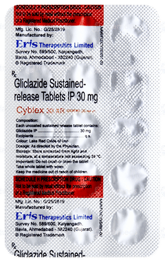 Cyblex 30 Xr Tablet 15 Cyblex 30 Xr Tablet 15
