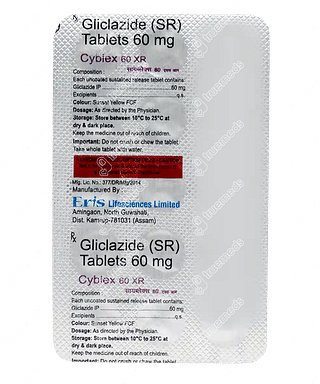 Cyblex 60 MG Tablet Xr 15