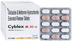 Cyblex M 30 Xr Tablet 15