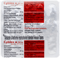 Cyblex M 30 Xr Tablet 15