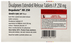 Depakote Xr 250 Tablet 15