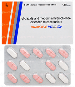 Diamicron Xr Mex 500 Tablet 14