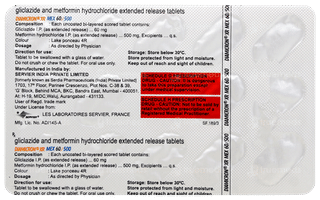 Diamicron Xr Mex 500 Tablet 14