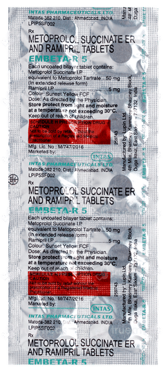 Embeta R 5 Tablet 10 Embeta R 5 Tablet 10