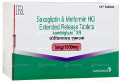 Kombiglyze Xr 5mg/1000mg Tablet 7
