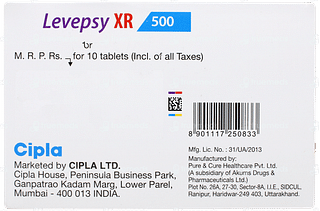 Levepsy Xr 500 Tablet 10