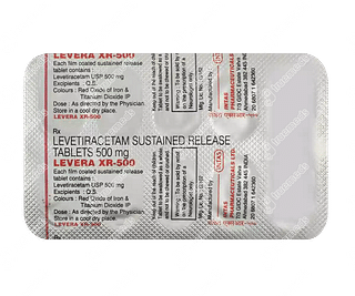 Levera 500 MG Tablet Xr 10