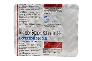 Loyzide 60 MG Tablet Xr 15