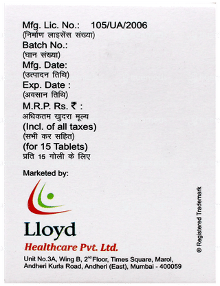 Loyzide 60 Xr Tablet 15