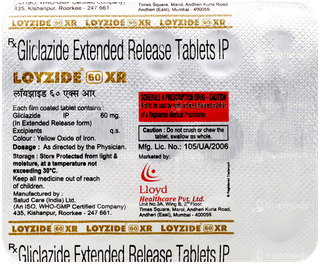 Loyzide 60 Xr Tablet 15