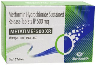 Metatime 500 Xr Tablet 10