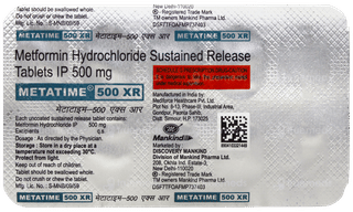 Metatime 500 Xr Tablet 10