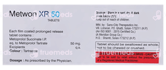 Metwon Xr 50 Tablet 10 Metwon Xr 50 Tablet 10