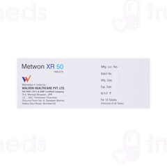 Metwon Xr 50 Tablet 10 Metwon Xr 50 Tablet 10