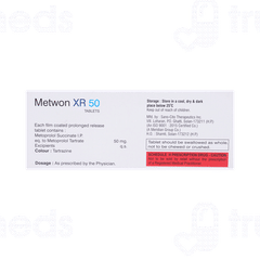 Metwon Xr 50 Tablet 10 Metwon Xr 50 Tablet 10