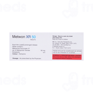 Metwon Xr 50 Tablet 10