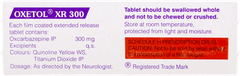Oxetol Xr 300 Tablet 10 Oxetol Xr 300 Tablet 10